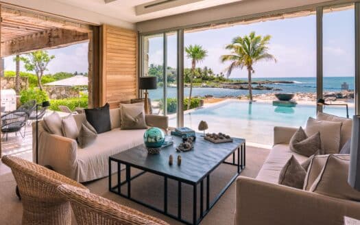 View of the sea from Casa Caleta livingroom